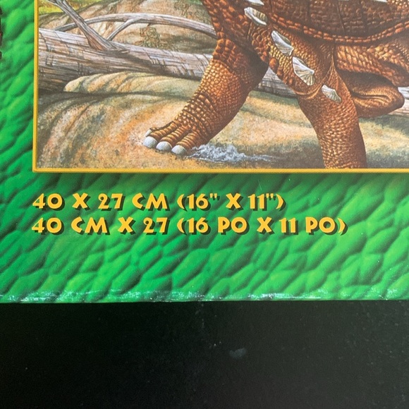 3/10$ Vintage dino puzzle 100 - Picture 2 of 4